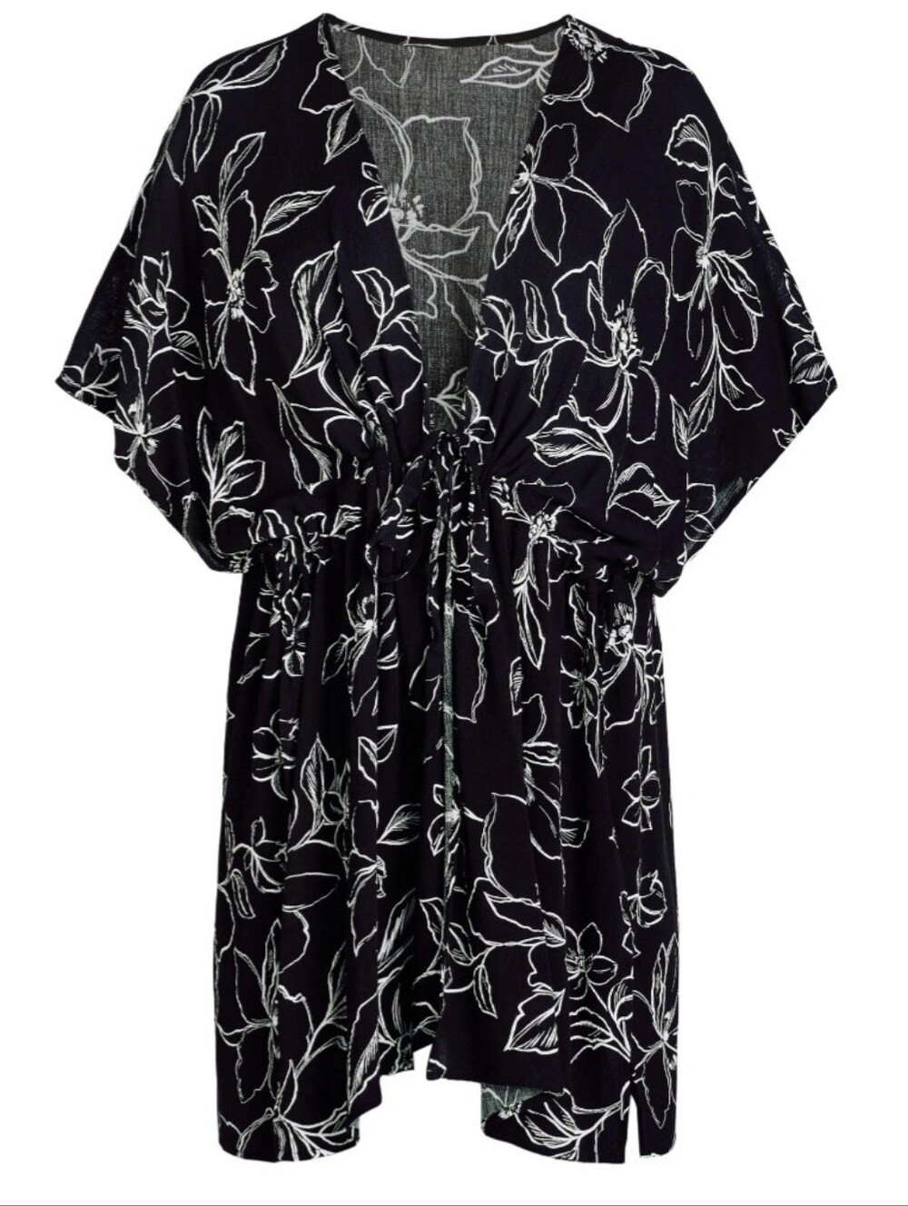 Time And Tru Kimono 100% Rayon Womens